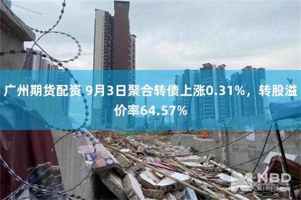 广州期货配资 9月3日聚合转债上涨0.31%，转股溢价率64.57%