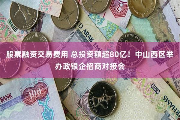 股票融资交易费用 总投资额超80亿！中山西区举办政银企招商对接会