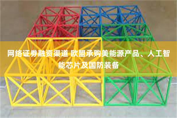 网络证劵融资渠道 欧盟承购美能源产品、人工智能芯片及国防装备